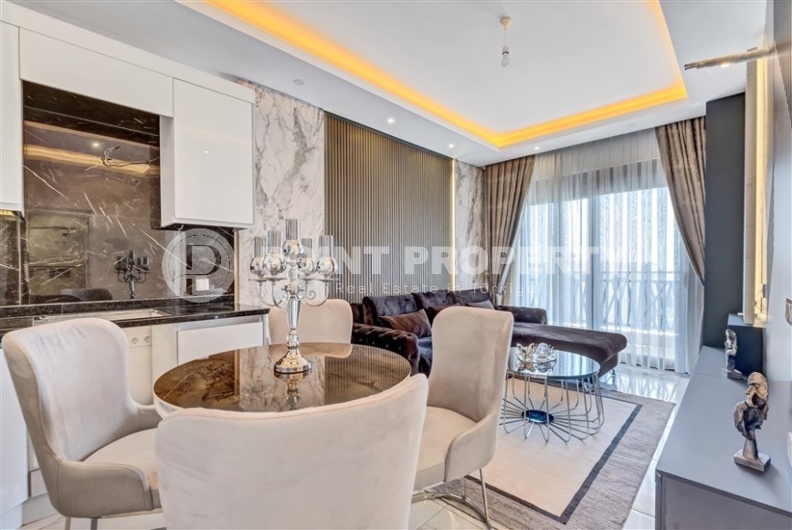 Apartments from the owner in a complex under construction in the Avsallar area, a large area of the complex and sea views-id-1467-photo-3