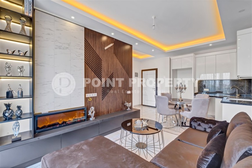 Apartments from the owner in a complex under construction in the Avsallar area, a large area of the complex and sea views-id-1467-photo-4