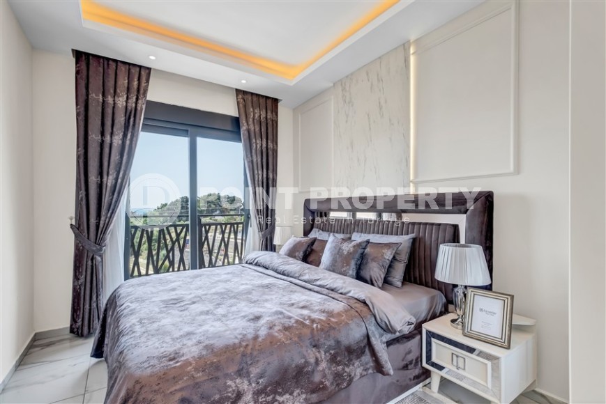 Apartments from the owner in a complex under construction in the Avsallar area, a large area of the complex and sea views-id-1467-photo-8