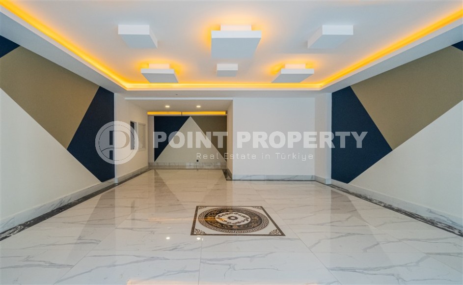 Apartments from the owner in a complex under construction in the Avsallar area, a large area of the complex and sea views-id-1467-photo-13