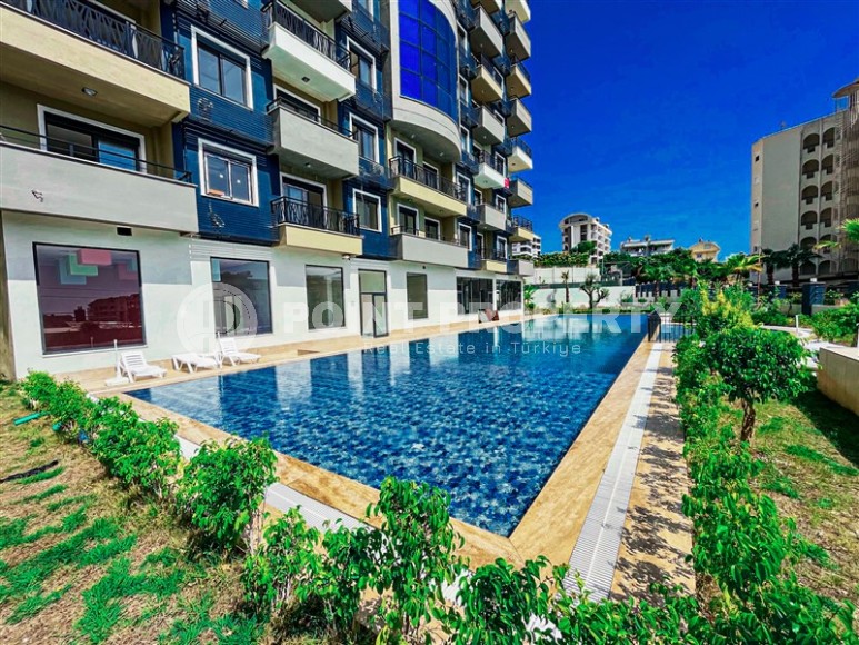 Apartments from the owner in a complex under construction in the Avsallar area, a large area of the complex and sea views-id-1467-photo-16