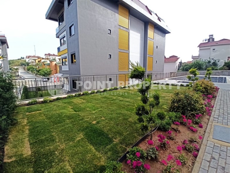 Квартира с одной спальней,50м², в комплексе премиум класса в 500м от моря в районе Кестель, Алания-id-1625-фото-20