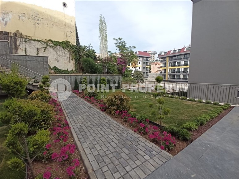 Квартира с одной спальней,50м², в комплексе премиум класса в 500м от моря в районе Кестель, Алания-id-1625-фото-22