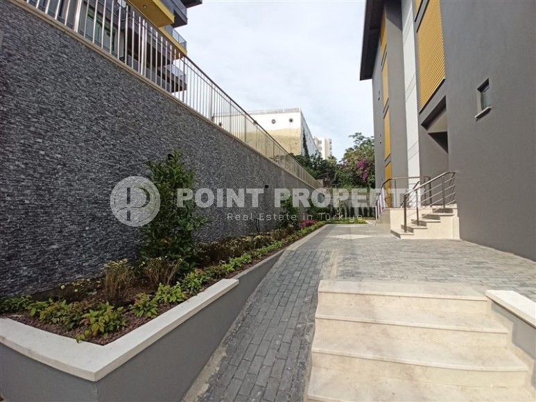 Квартира с одной спальней,50м², в комплексе премиум класса в 500м от моря в районе Кестель, Алания-id-1625-фото-24