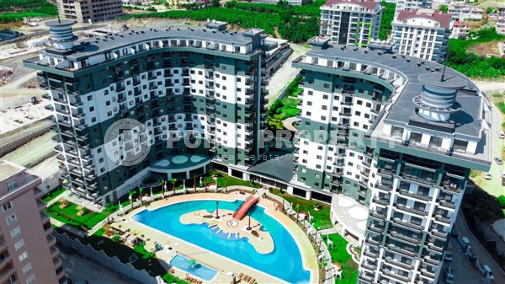 Стильная квартира 1+1, 55м², с видом на горы Торос в новом элитном комплексе в Махмутларе, Алания-id-1649-фото-35