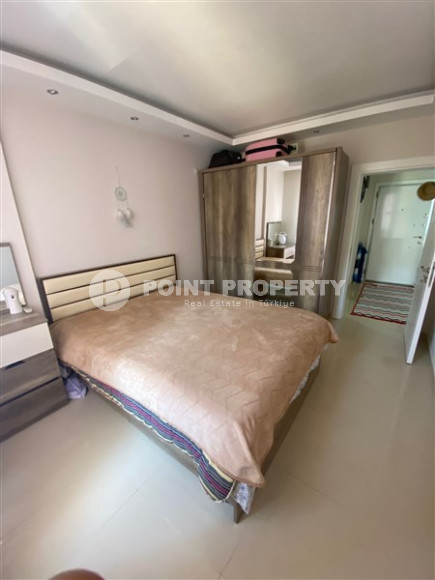 Меблированная двухкомнатная квартира, 85м², в 800м от моря в районе Алании Тосмур-id-1650-фото-5