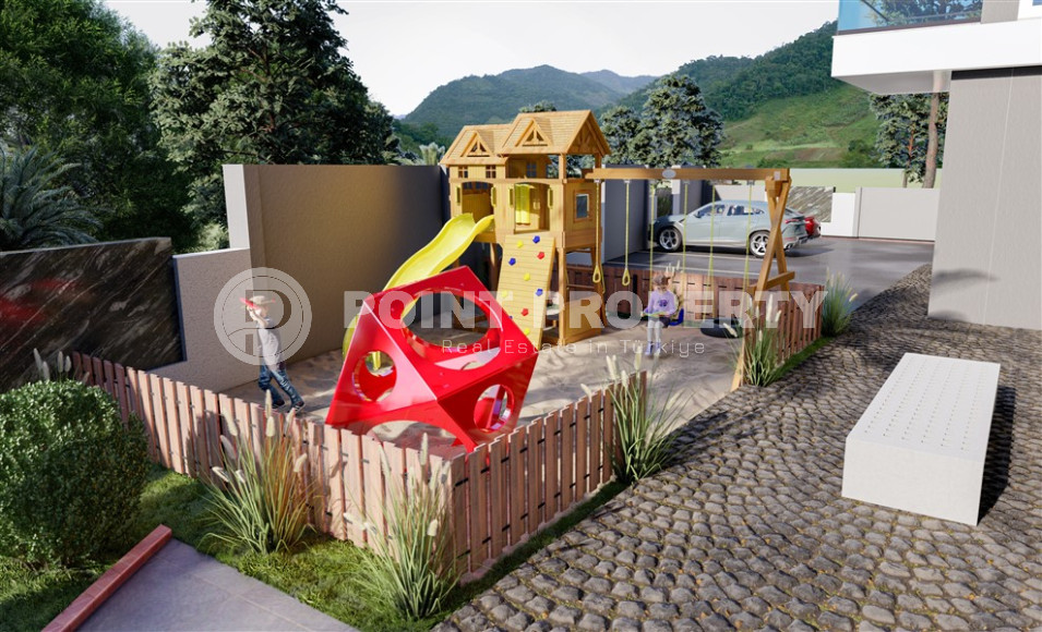 Квартиры на продажу в жилом комплексе на этапе строительства в районе Махмутлар, в 2500 метрах от моря. Беспроцентная рассрочка. 47- 100 м2.-id-1092-фото-9