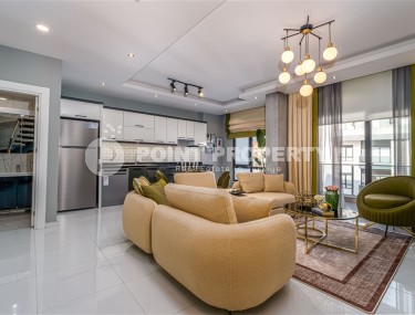 Меблированный пентхаус в районе Оба в элитном проекте-id-8284-фото-2