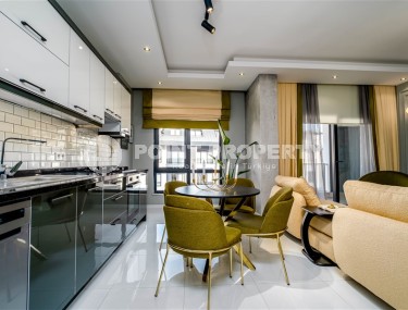 Меблированный пентхаус в районе Оба в элитном проекте-id-8284-фото-5