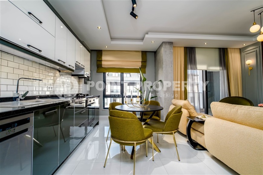 Меблированный пентхаус в районе Оба в элитном проекте-id-8284-фото-5