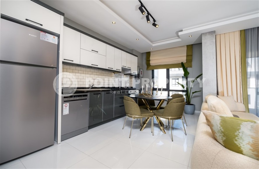 Меблированный пентхаус в районе Оба в элитном проекте-id-8284-фото-6