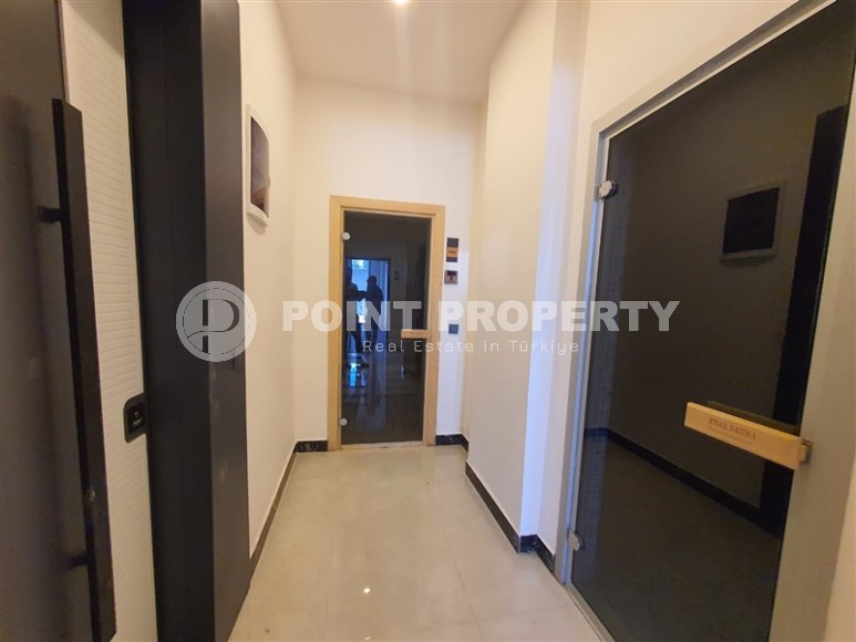 Небольшая новая квартира с чистовой отделкой в 650 метрах от моря, в центре популярного района Аланьи - Махмутлар-id-7310-фото-12