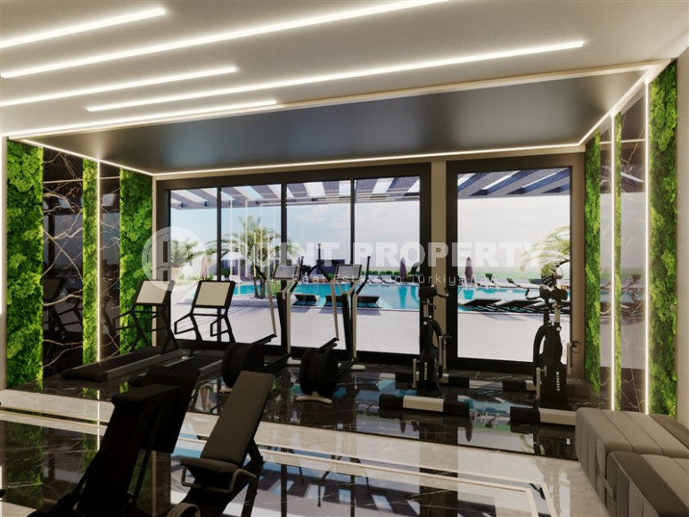 Квартиры на продажу в жилом комплексе на этапе строительства в районе Махмутлар, в 2500 метрах от моря. Беспроцентная рассрочка. 47- 100 м2.-id-1092-фото-13