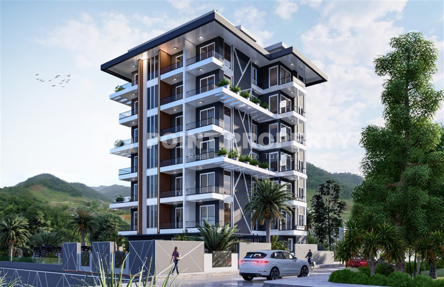 Квартиры на продажу в жилом комплексе на этапе строительства в районе Махмутлар, в 2500 метрах от моря. Беспроцентная рассрочка. 47- 100 м2.-id-1092-фото-14