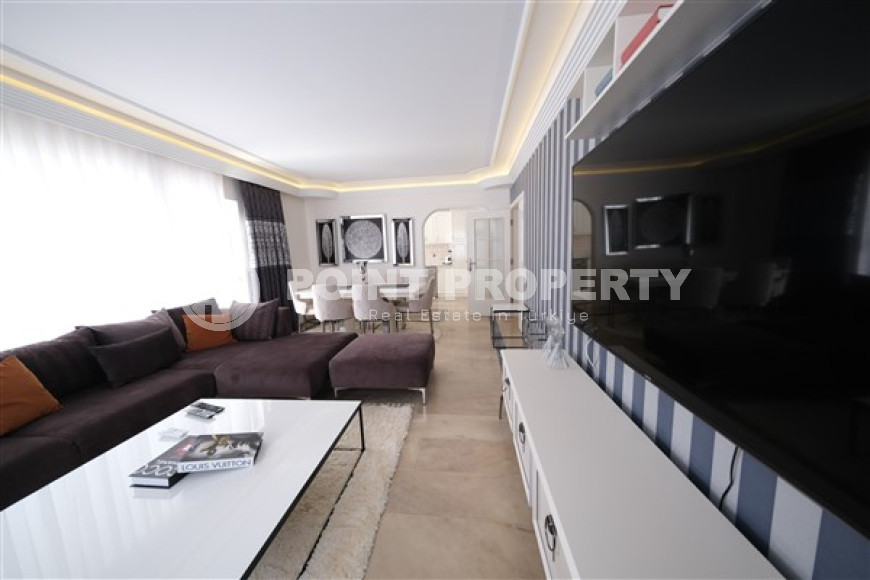 Ready to move in, 2+1 apartment, 125m² with designer interior with sea views in Mahmutlar, Alanya-id-1653-photo-13
