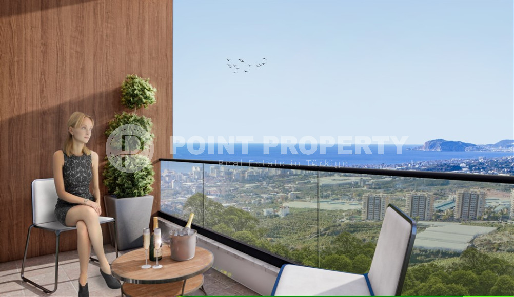 Квартиры на продажу в жилом комплексе на этапе строительства в районе Махмутлар, в 2500 метрах от моря. Беспроцентная рассрочка. 47- 100 м2.-id-1092-фото-16