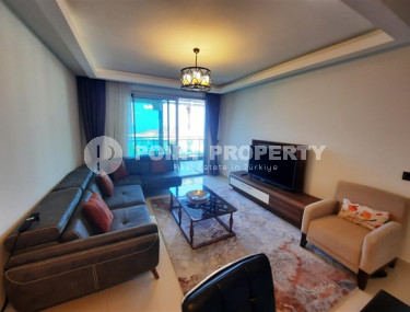 Видовая квартира с одной спальней, 70м², на первой береговой линии в элитном комплексе Каргыджака, Аланья-id-1654-фото-5