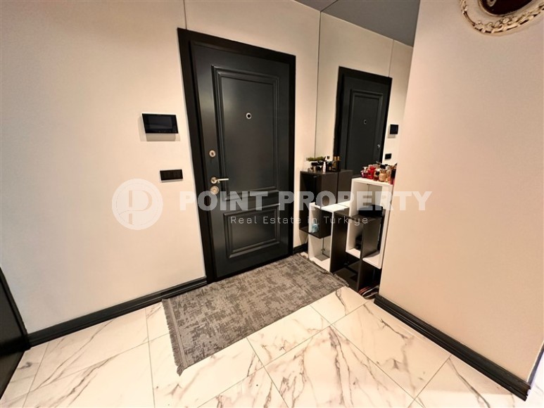 Двухуровневая квартира 2+1 с шикарным собственным садом в 100 м от Средиземного моря!-id-8310-фото-25