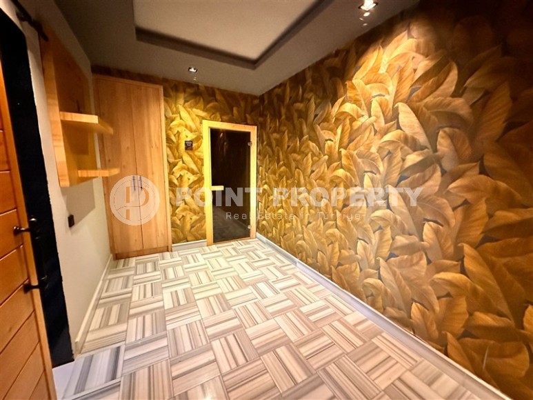 Двухуровневая квартира 2+1 с шикарным собственным садом в 100 м от Средиземного моря!-id-8310-фото-27