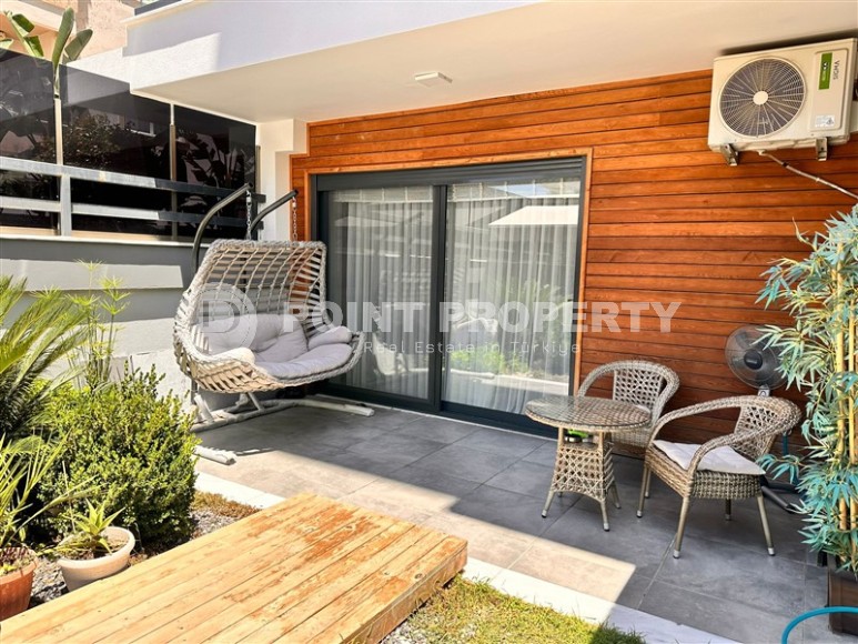 Двухуровневая квартира 2+1 с шикарным собственным садом в 100 м от Средиземного моря!-id-8310-фото-28