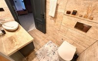 Двухуровневая квартира 2+1 с шикарным собственным садом в 100 м от Средиземного моря!-id-8310-фото-18
