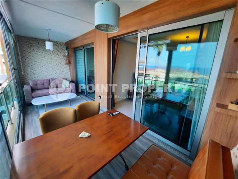 Видовая квартира с одной спальней, 70м², на первой береговой линии в элитном комплексе Каргыджака, Аланья-id-1654-фото-17