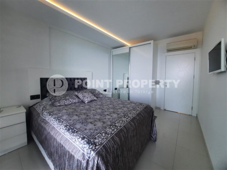 Видовая квартира с одной спальней, 70м², на первой береговой линии в элитном комплексе Каргыджака, Аланья-id-1654-фото-20