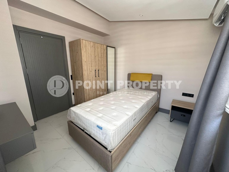 Квартира 2+1 с шикарным видом на море и крепость Алании!-id-8008-фото-8