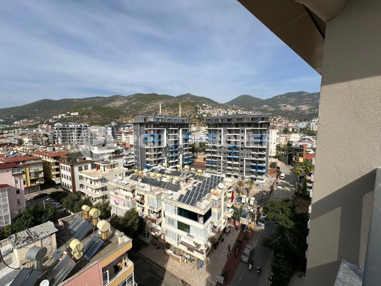 Квартира 2+1 с шикарным видом на море и крепость Алании!-id-8008-фото-13