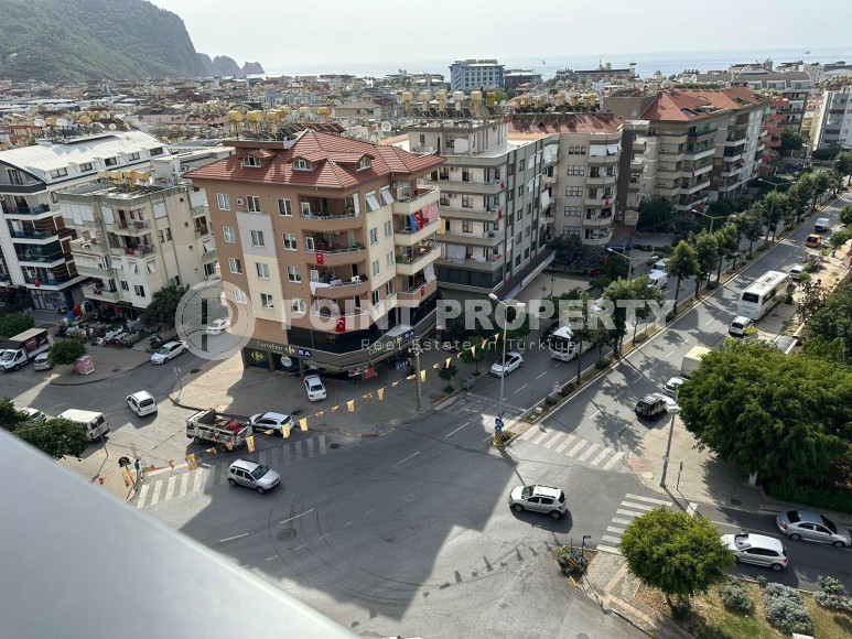 Квартира 2+1 с шикарным видом на море и крепость Алании!-id-8008-фото-15