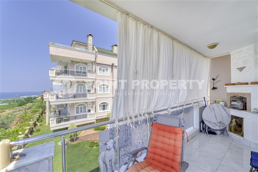 Трехкомнатная квартира, 115м², с дизайнерским интерьером в районе Алании Демирташ-id-1655-фото-11