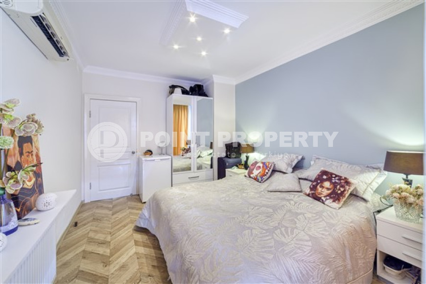 Трехкомнатная квартира, 115м², с дизайнерским интерьером в районе Алании Демирташ-id-1655-фото-13