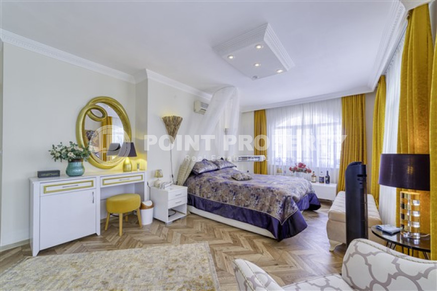 Трехкомнатная квартира, 115м², с дизайнерским интерьером в районе Алании Демирташ-id-1655-фото-19