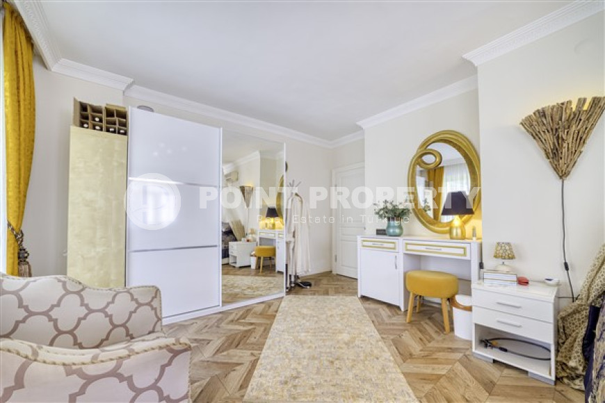 Трехкомнатная квартира, 115м², с дизайнерским интерьером в районе Алании Демирташ-id-1655-фото-21