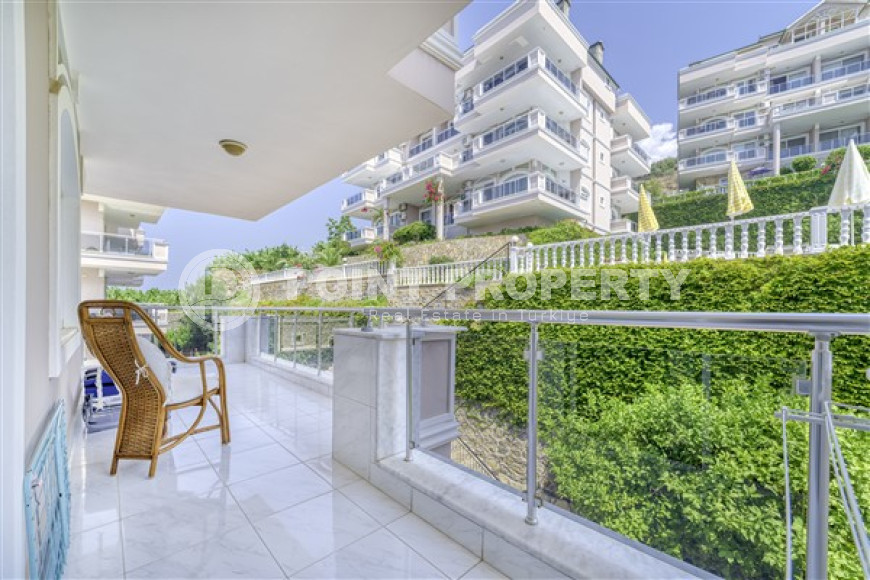 Трехкомнатная квартира, 115м², с дизайнерским интерьером в районе Алании Демирташ-id-1655-фото-22