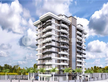 Apartment 1+1, 50m² in a premium complex under construction, in Avsallar, Alanya-id-1657-photo-2