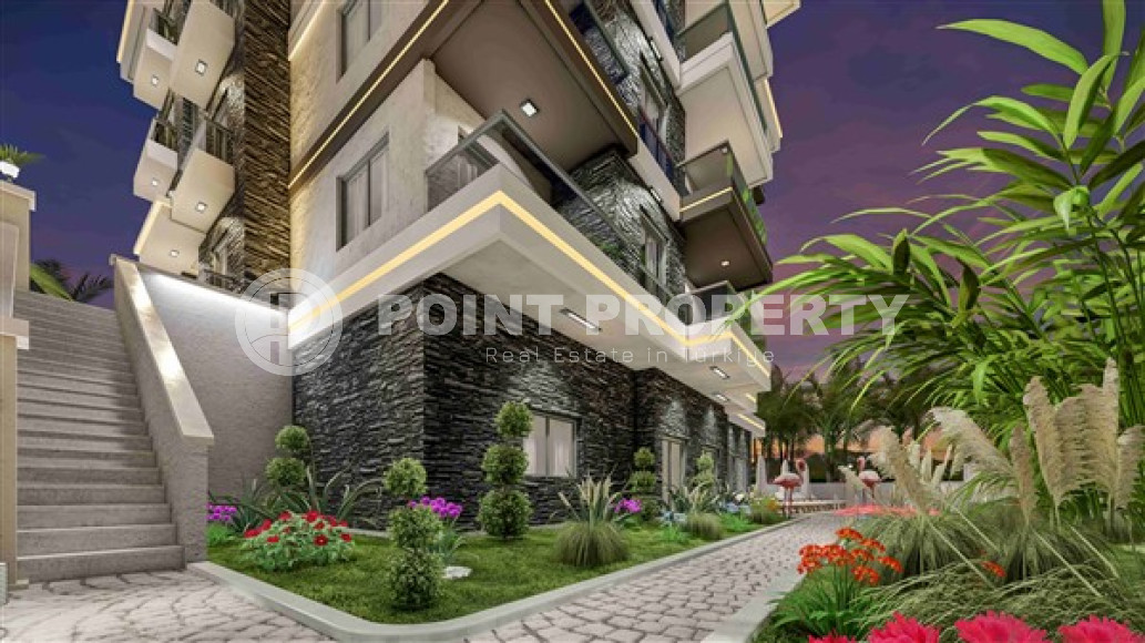 Two-room apartment, 55m², in a complex at the final stage of construction, in Mahmutlar, Alanya-id-1658-photo-5