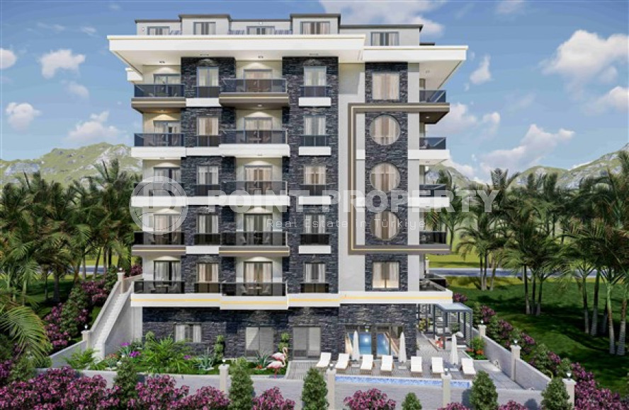 Two-room apartment, 55m², in a complex at the final stage of construction, in Mahmutlar, Alanya-id-1658-photo-7