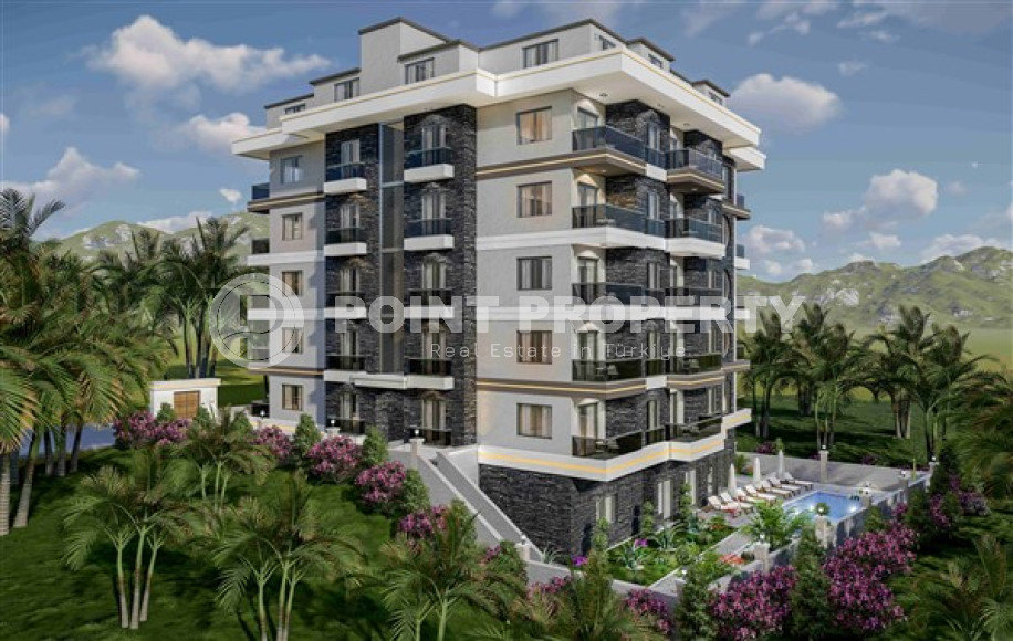 Two-room apartment, 55m², in a complex at the final stage of construction, in Mahmutlar, Alanya-id-1658-photo-8