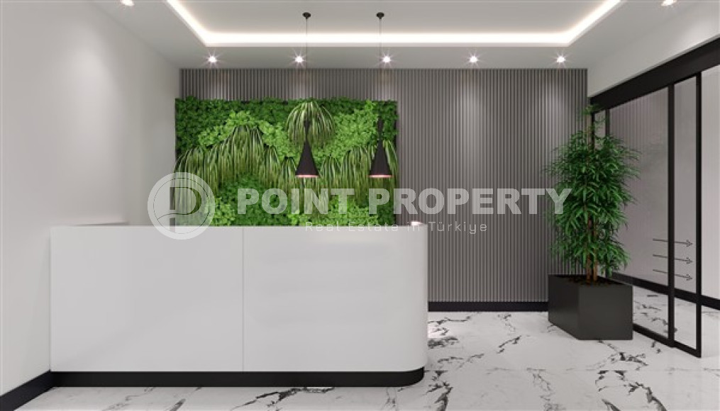 Two-room apartment, 55m², in a complex at the final stage of construction, in Mahmutlar, Alanya-id-1658-photo-9