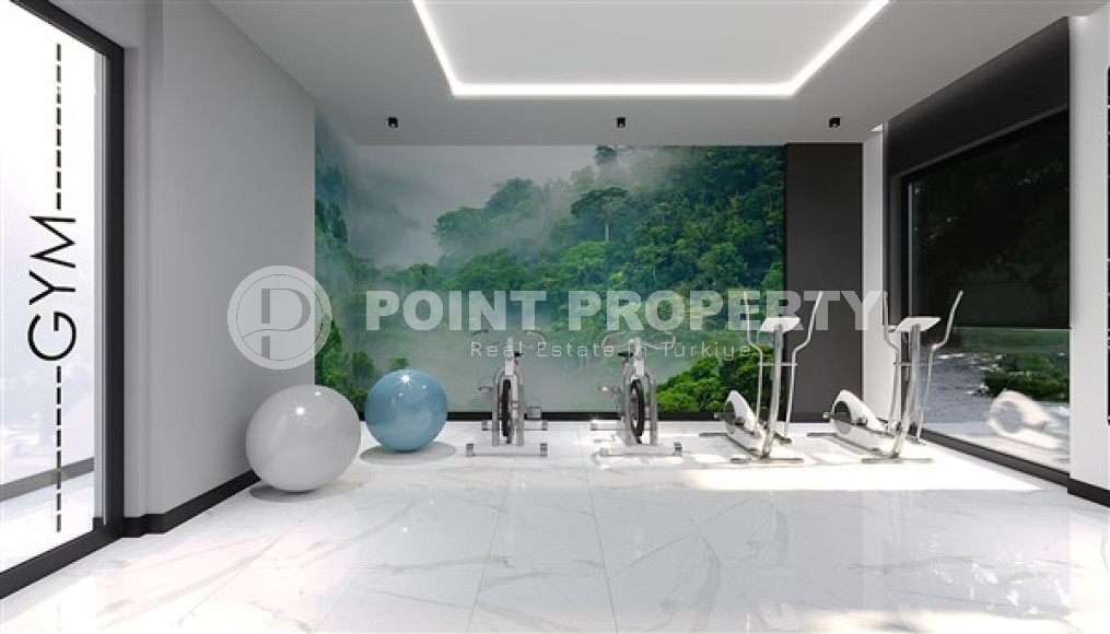 Two-room apartment, 55m², in a complex at the final stage of construction, in Mahmutlar, Alanya-id-1658-photo-12