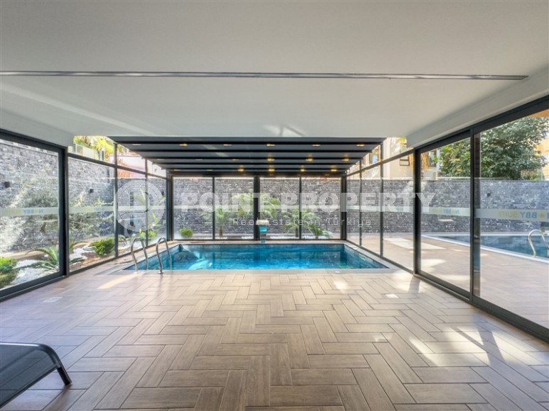 Furnished new apartment 55 m² in the center of Alanya!-id-8358-photo-15