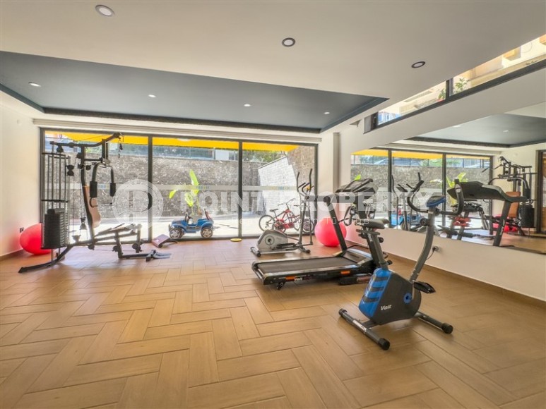 Furnished new apartment 55 m² in the center of Alanya!-id-8358-photo-17