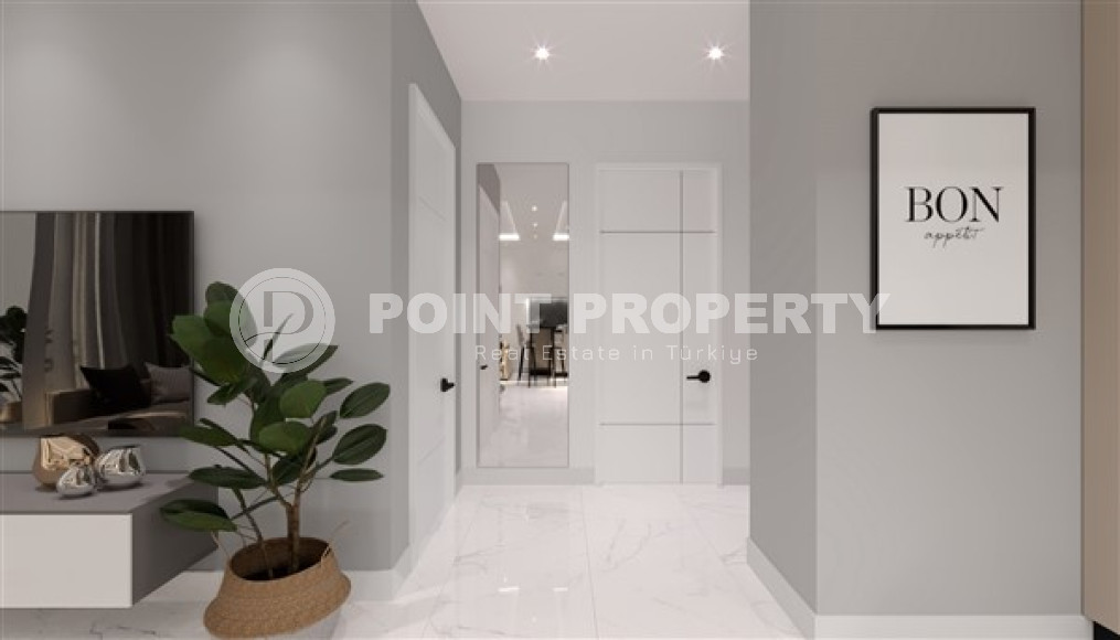 Two-room apartment, 55m², in a complex at the final stage of construction, in Mahmutlar, Alanya-id-1658-photo-30