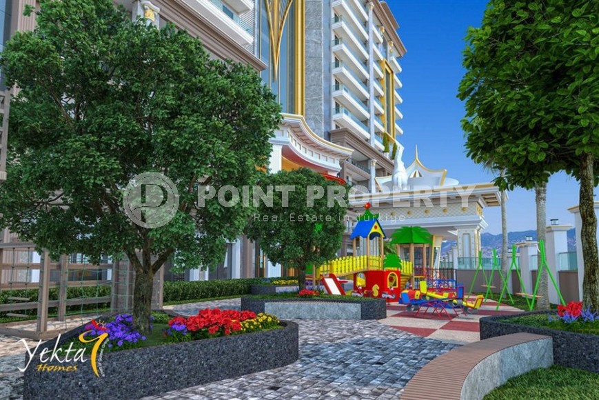 Просторная квартира 135 м² в новом комплексе в Махмутларе-id-8362-фото-3