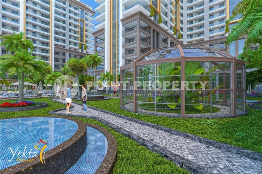 Просторная квартира 135 м² в новом комплексе в Махмутларе-id-8362-фото-9