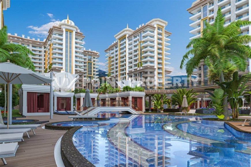 Просторная квартира 135 м² в новом комплексе в Махмутларе-id-8362-фото-11