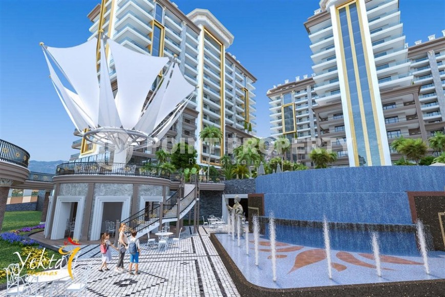 Просторная квартира 135 м² в новом комплексе в Махмутларе-id-8362-фото-24