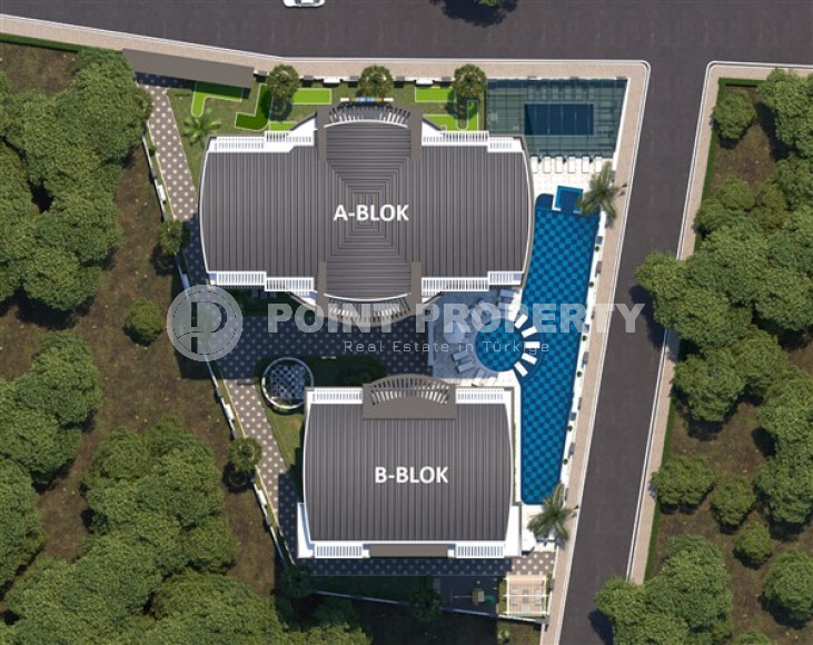 Новый проект с полной инфраструктурой в центре Алании для ваших инвестиций-id-1660-фото-5