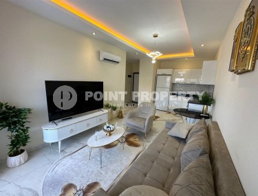 Квартира 1+1 с боковым видом на море в районе Кестель-id-8387-фото-3